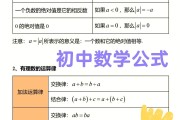 初中数学公式大全完整版图片高清(初中数学公式大全完整版图片)