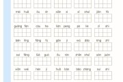 小学三年级语文看拼音写词语模板(小学三年级语文看拼音写词语)