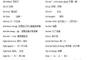 高中英语短语怎么说(高中英语短语大全5000)