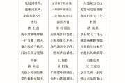 小学语文知识大全古诗浙江专版(小学语文知识大全古诗)
