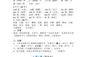 小学语文知识点梳理一至六年级打印(小学语文知识点梳理(一至六年级))