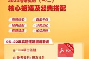 2023考研英语(2023考研英语一新题型)