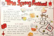 春节英语手抄报一等奖龙年_春节英语手抄报一等奖
