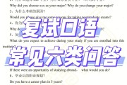 英语口语问答模板_英语口语问答