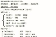 完整版初中语文知识点整理(初中语文知识点归纳总结河南)