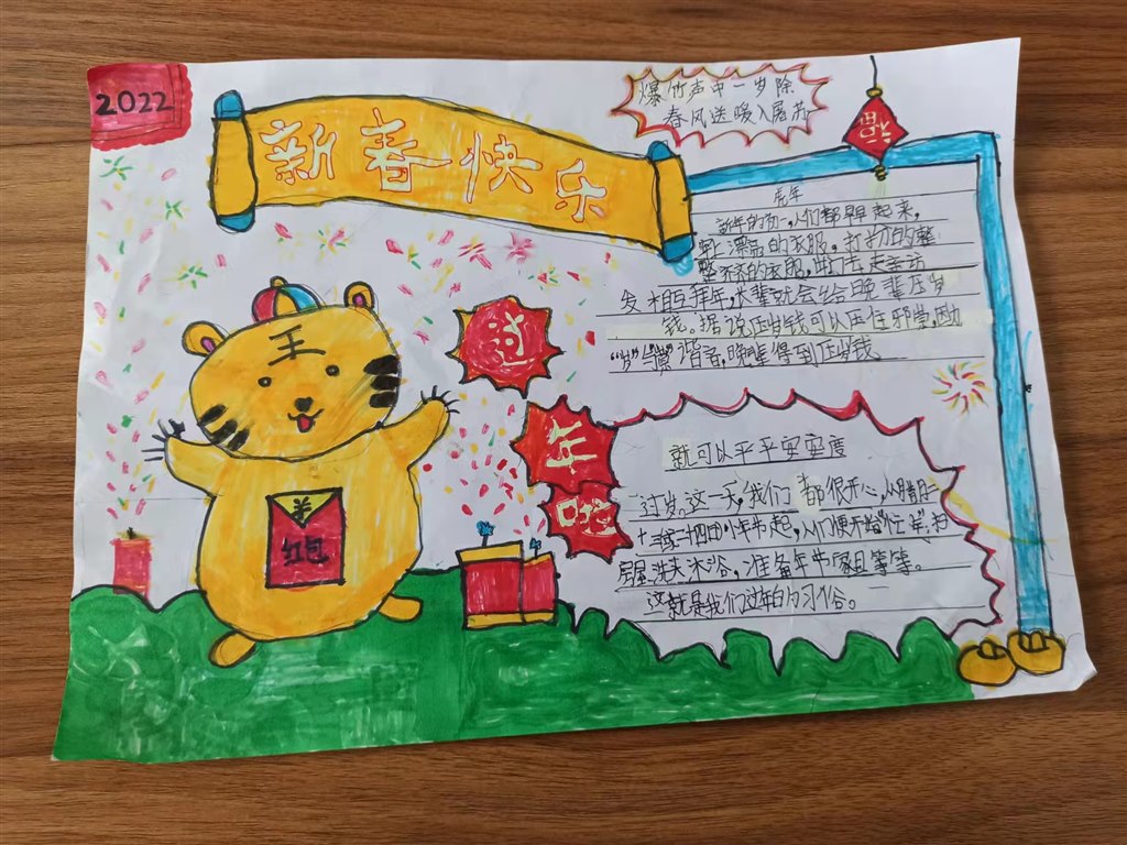 虎年手抄报简单漂亮2022(虎年手抄报简单漂亮)