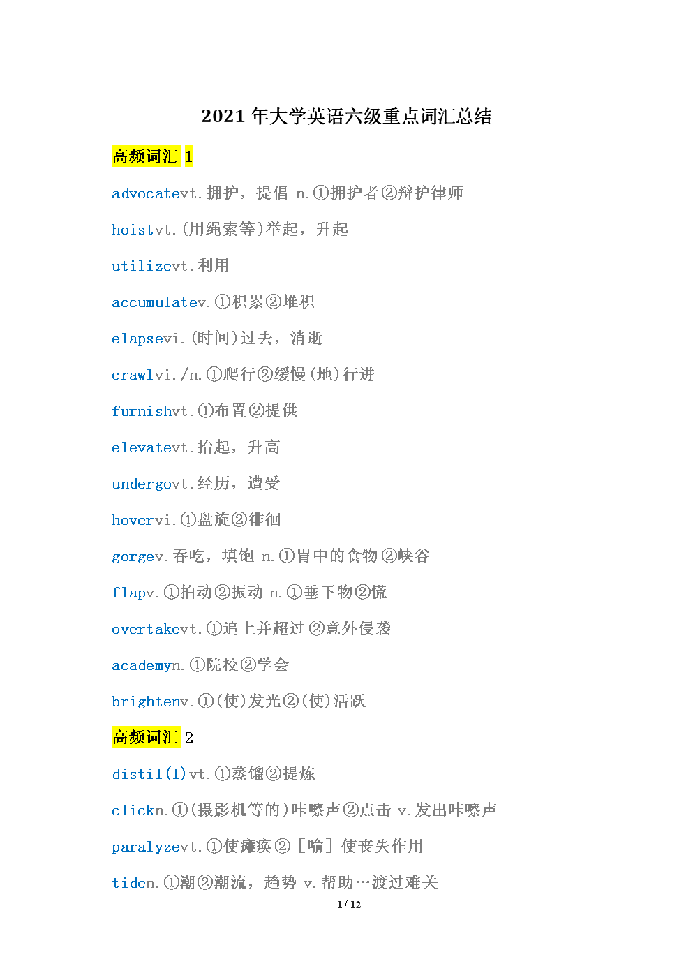 英语六级词汇理解多少分_英语六级词汇理解多少分及格