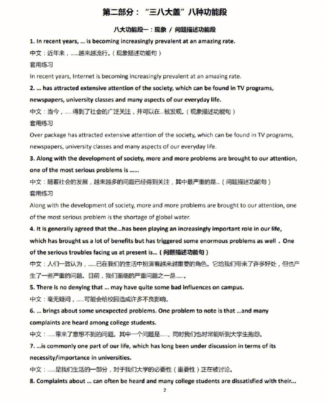 大学英语四级作文万能模板(大学英语四级作文万能模板句型)