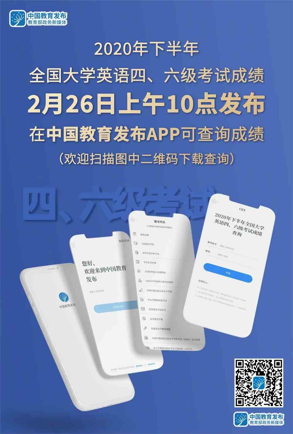 全国英语六级等级考试成绩查询(英语六级考试查询成绩)