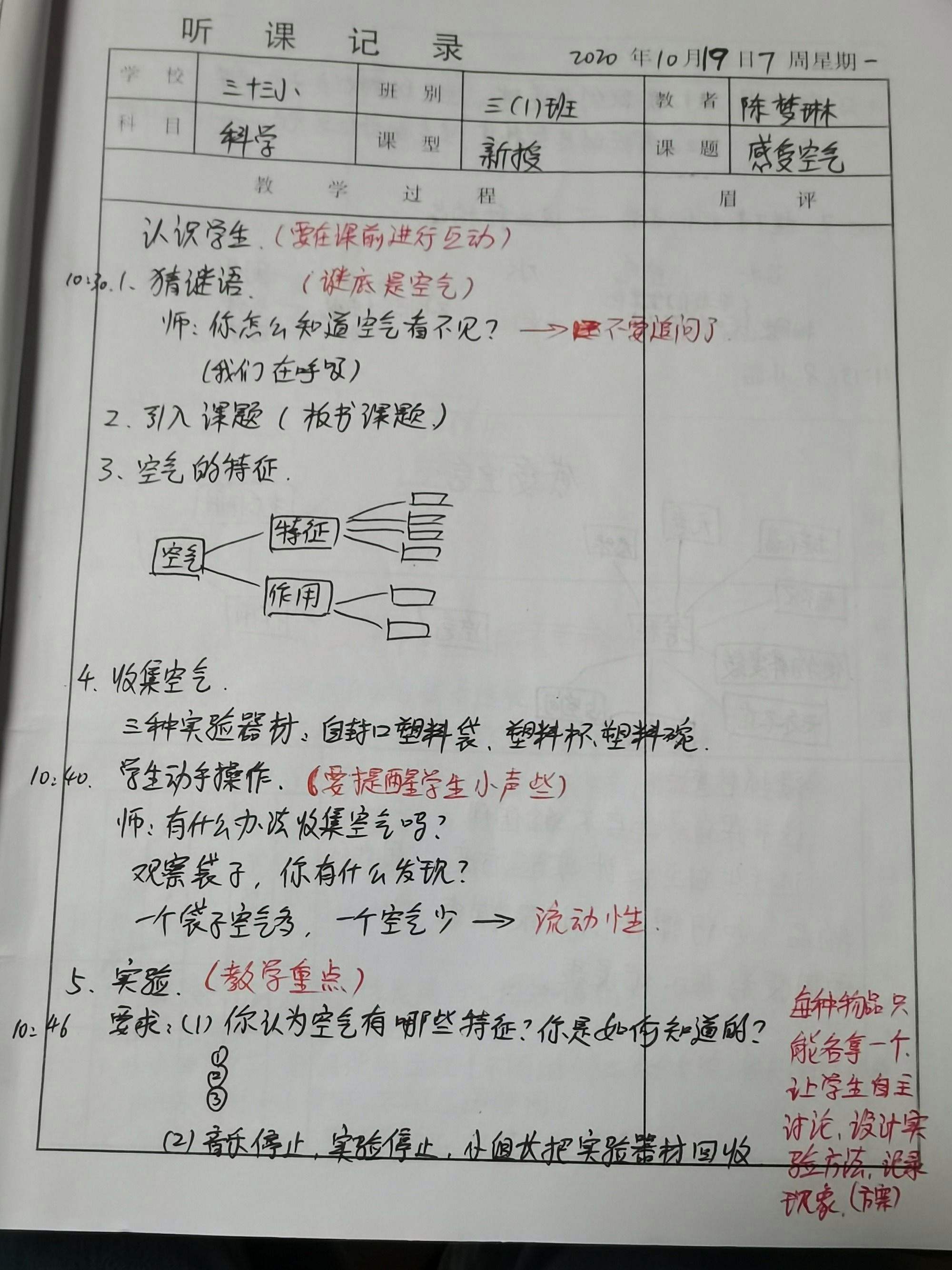 小学数学听课记录及评析60篇范文_小学数学听课记录及评析60篇