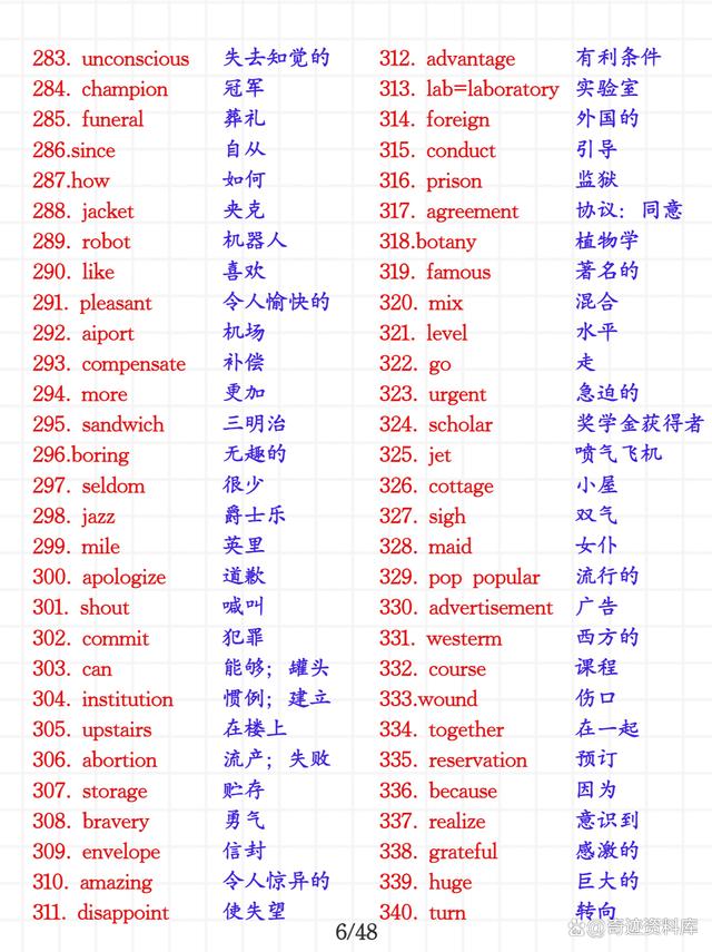 高中英语单词表3500词乱序版课文_高中英语单词表3500词乱序版