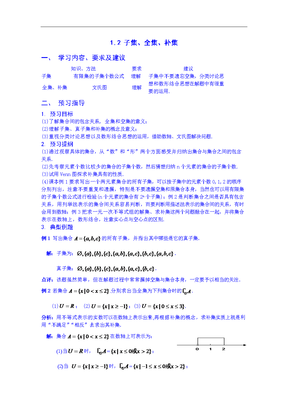 高一数学必修一第一章知识点梳理(高一数学必修一第一章知识点梳理思维导图)