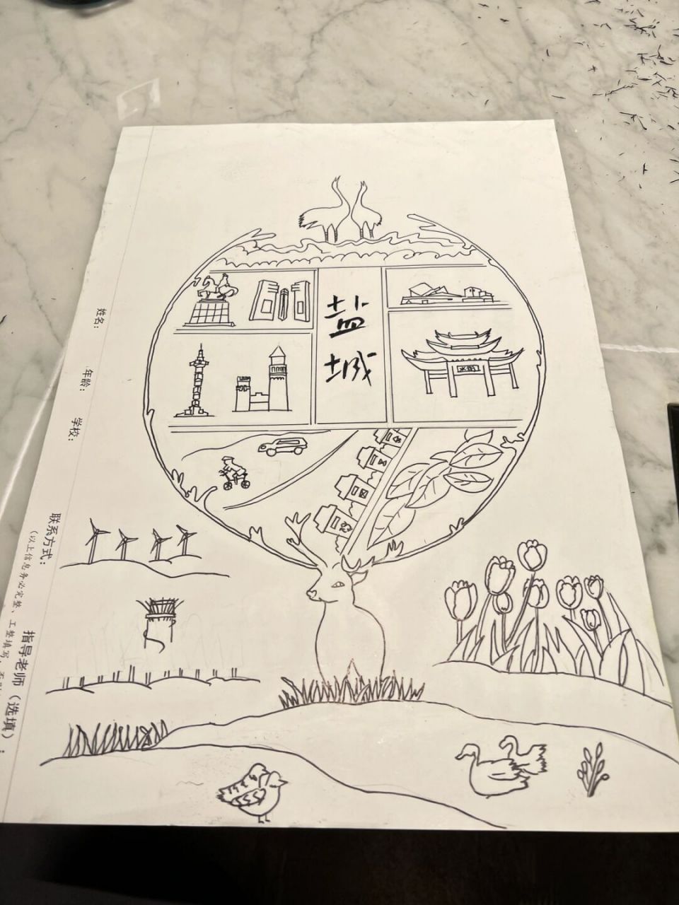 我的家乡盐城英语作文200字_英语口语介绍自己家乡盐城