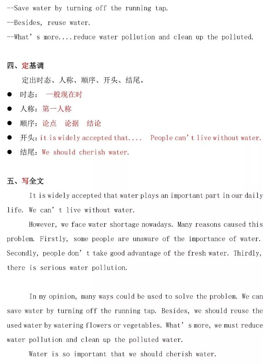 常见的五种写作顺序英语(常见的五种写作顺序英语怎么说)