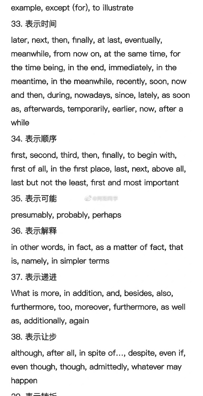 常见的五种写作顺序英语(常见的五种写作顺序英语怎么说)