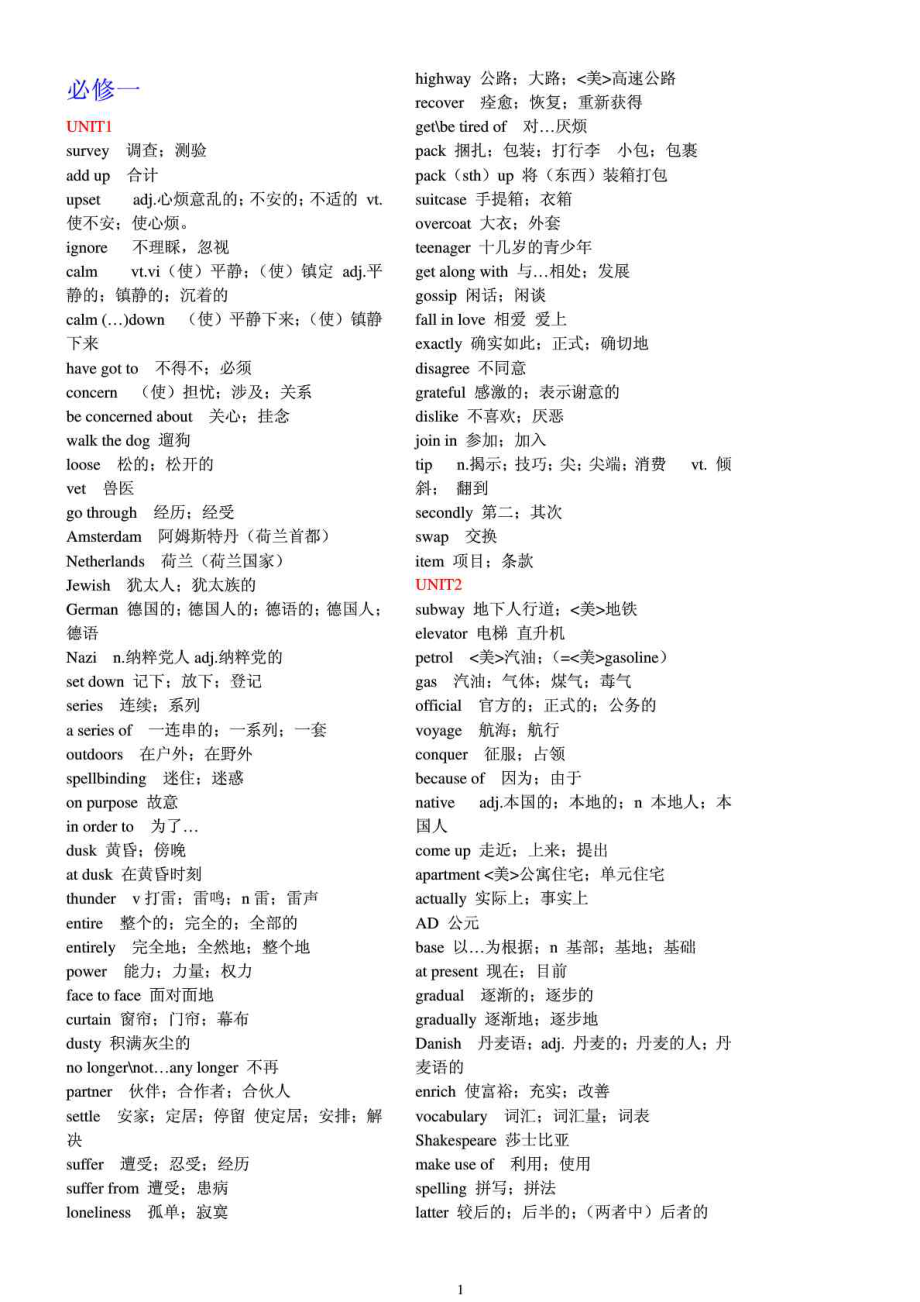 高中英语单词表3500词电子版(高中英语单词表3500词电子版图片)