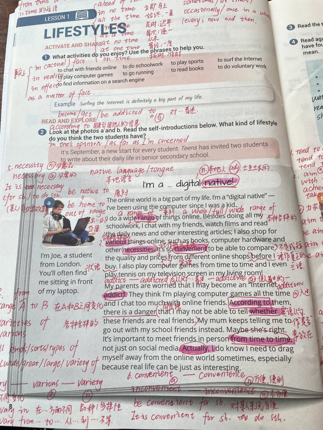 高中英语必修一北师大版电子课本单词表_高中英语必修一北师大版电子课本