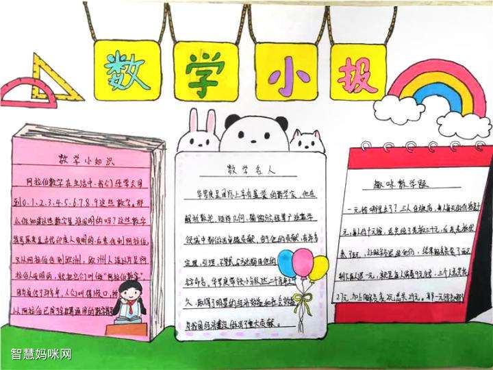 数学小报(数学小报模板)