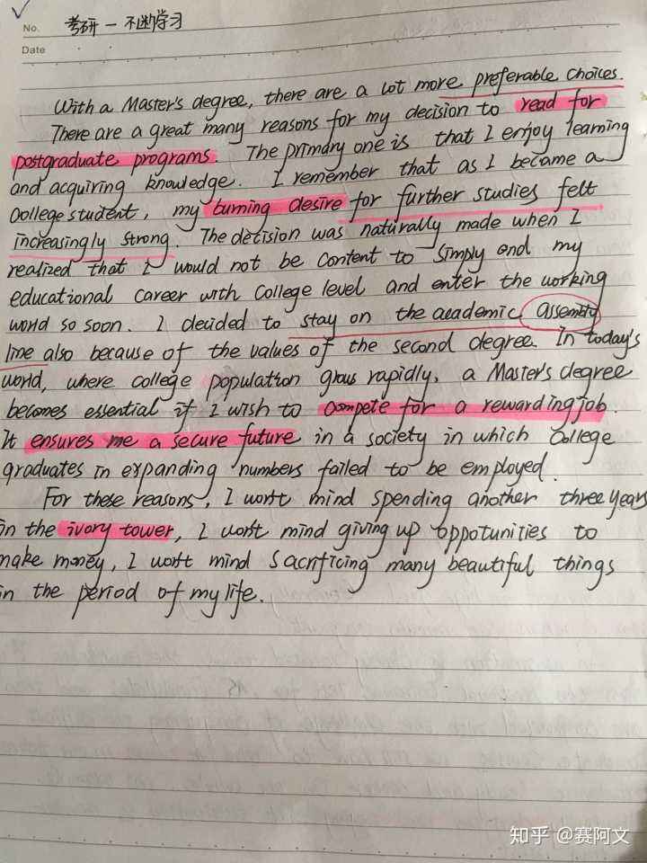 考研英语一满分作文(考研英语一满分)