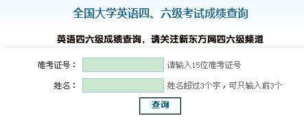 四级英语考试成绩查询时间12月(四级英语考试成绩查询时间)