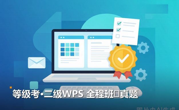 计算机二级二级WPS 全程班➕真题讲解 5份PDF资料 夸克网盘下载