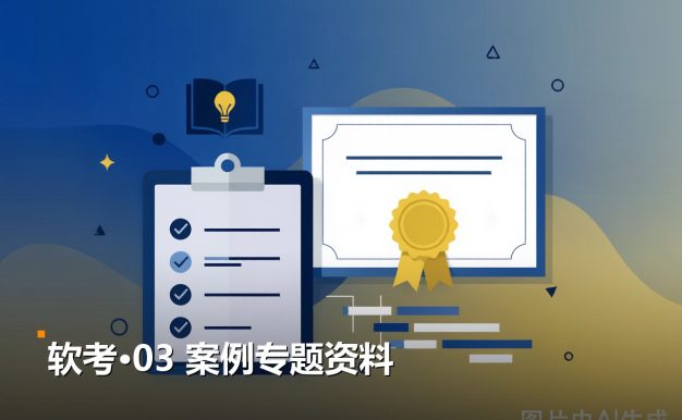 软考中级03 案例专题资料 2份PDF资料 免费网盘下载