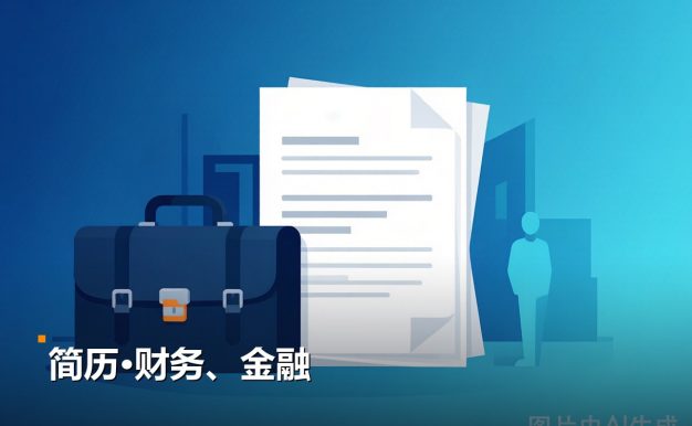 简历财务、金融 6份Word文档 夸克网盘下载
